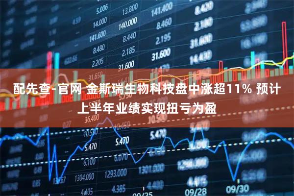 配先查-官网 金斯瑞生物科技盘中涨超11% 预计上半年业绩实现扭亏为盈